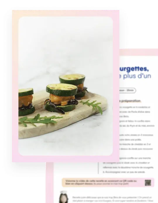 Photo de la recette "Burger de courgette" de Valinfood